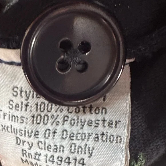 Johnny Was Navy Brooke Cardigan size M - Picture 8 of 8